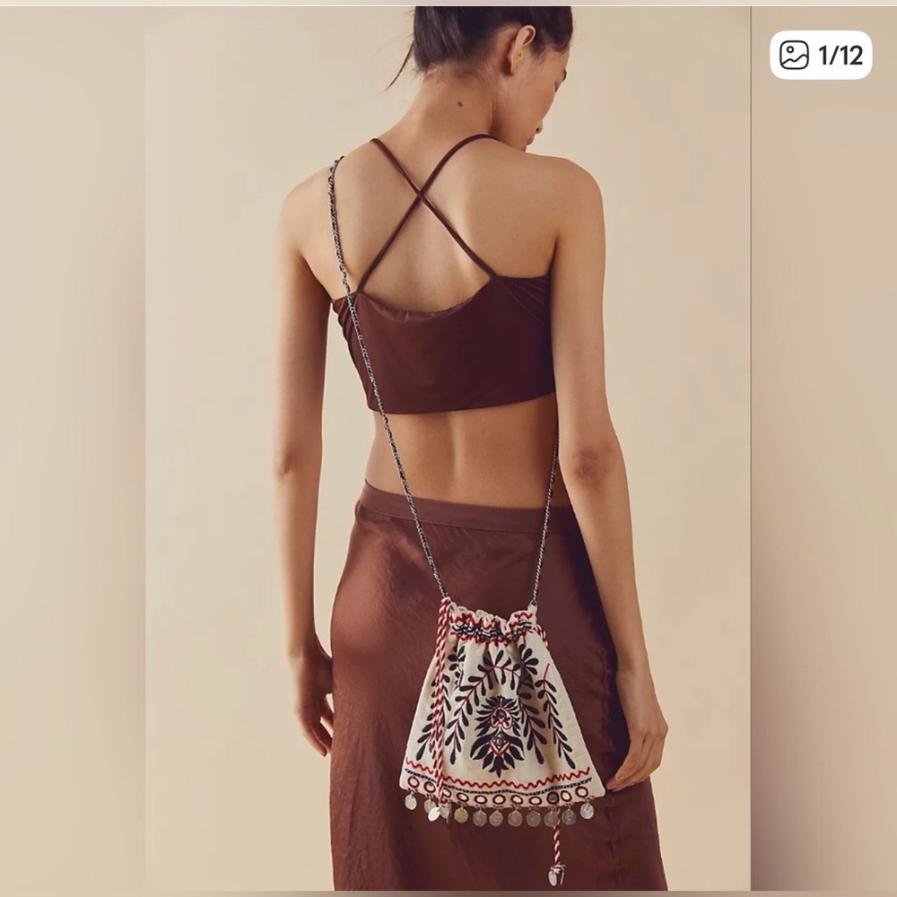 Emmie Embroidered Crossbody Free People - Picture 4 of 9